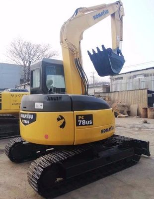 Japan Gebraucht Mini Bagger Original Hydraulikpumpe Gebraucht Komatsu PC78US 7 Tonnen Bagger