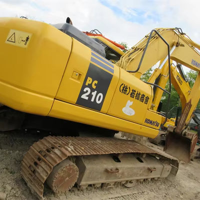 Gebrauchtes Komatsu Bagger PC210 Hydraulisches Crawler Bagger Betriebsgewicht 21 Tonnen