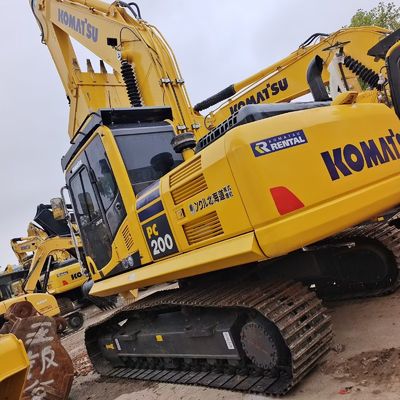 20 Tonnen gebrauchtes Komatsu PC200-8 Crawler Bagger mit Original-Hydraulikpumpe