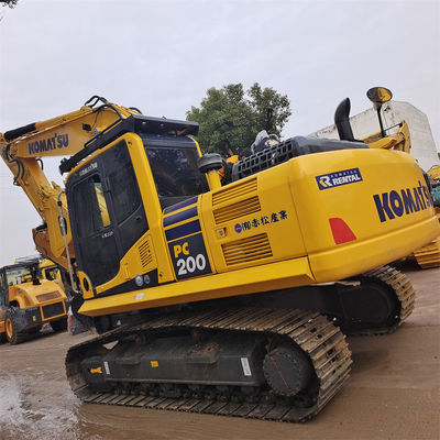 Japanisch hergestellt Gebraucht 20 Tonnen PC200-8 Komatsu Crawler Bagger mit ORIGINAL Hydraulikpumpe