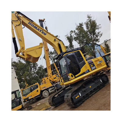 KOMATSU PC200-8 Hydraulischer Crawler Bagger erschwingliche Schwermaschine für den Bau