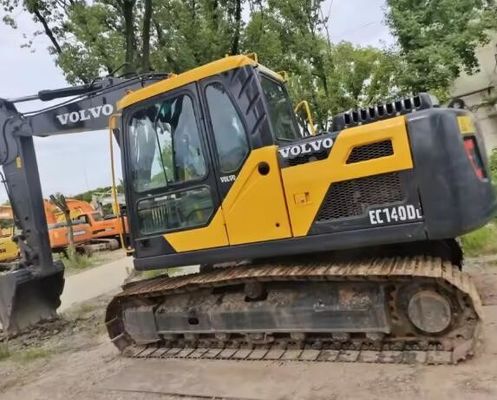 Beste Leistung VolvoEC140DL D3.8E Motorenbauger mit 0,7 Eimer-Capacität