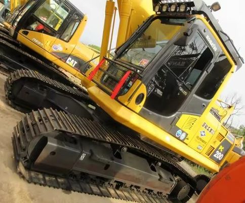 20 Tonnen Betriebsgewicht Gebrauchtkomatsu PC200-8 Crawler Bagger für den Bau