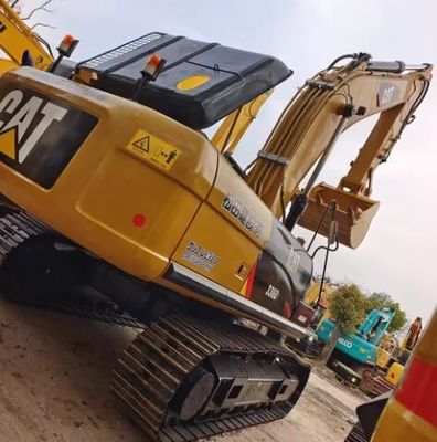 36 Tonnen langwertiger CAT 336D Bagger mit Originalfarbe und 2,0 m3 Eimerfläche