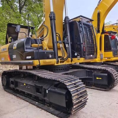 36 Tonnen zweitgebrauchter Bagger CAT 336D in Originalfarbe mit 1200 Arbeitsstunden