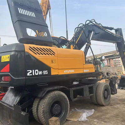 Hyundai R210w-9 Radbagger 21 Tonnen Bagger in Shanghai für Maschinenreparaturwerkstätten