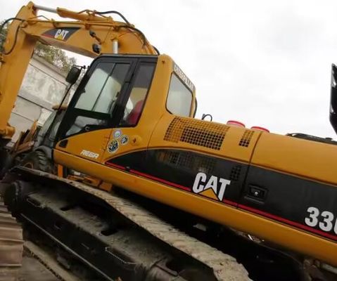 C9 Motor Caterpillar 330C Bagger für Großbauprojekte aus zweiter Hand