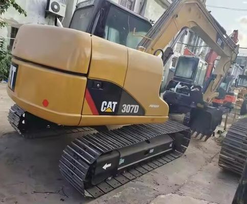 Kleine Größe Gebraucht Cat 307D Crawler Bagger Caterpillar 307 Modell Videounterstützung Cat307D