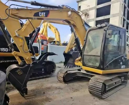 Kleingröße Gebraucht Cat 307D Crawler Bagger mit 0,31 Eimer Kapazität und 7193KGS Gewicht
