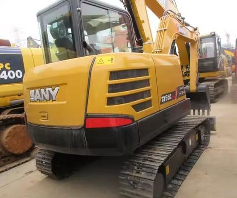 Sany SY55C Hydraulischer Crawler Bagger Gebrauchtbagger mit 900 Arbeitsstunden