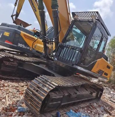 Gebraucht SANY SY365H Crawler Bagger mit originellem Hydraulikzylinder in schwachen Stunden