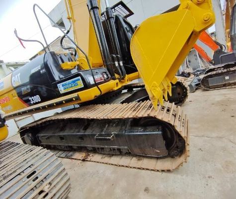 In gutem Zustand gebrauchte Baggermaschine Cat 330 mit 2m3 Eimerkapazität und 1200 Arbeitsstunden