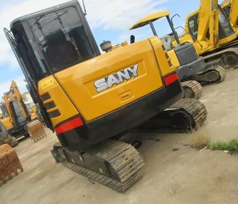 Gebraucht SANYsySY60C Pro Bagger mit geringem Ölverbrauch in guter Eimerkapazität 0.28