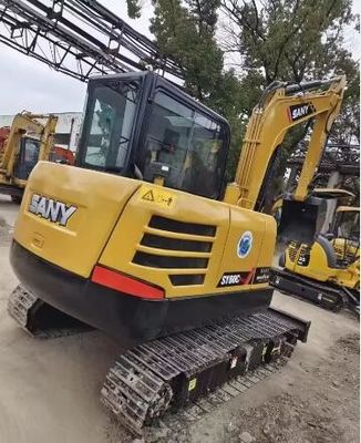 Guter Second-Hand-SanySY60C Graber mit 0,28 Eimer Kapazität und 5780 KG Maschinengewicht