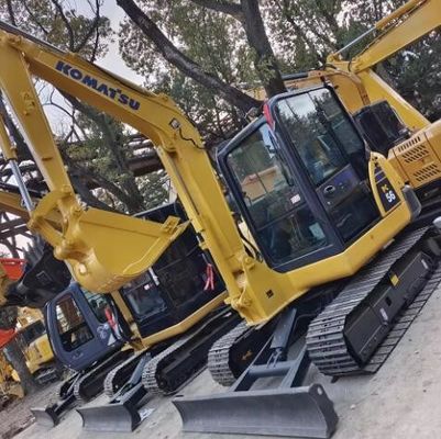2023 garantiert Gebraucht Original Crawler Backhoe Bagger Komatsu PC56 Motor S4D87E-1