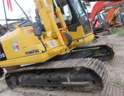 Second Hand Komatsu PC110 Crawler Bagger mit 0,48CBM Eimer Kapazität zu erschwinglichen Preisen