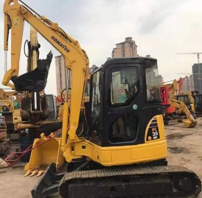 3500 KG Gebrauchtkomatsu Minibagger PC35 PC40 PC55 PC56 PC30 PC15 PC20 Japan Einfuhr