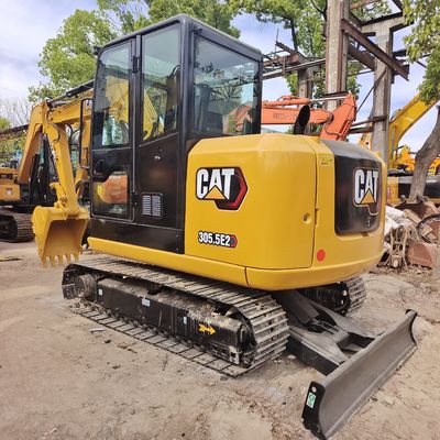 Japan Bewegtyp Crawler Bagger CAT 305.5E 305E 5,5 Tonnen Gebraucht CAT Caterpillar Bagger