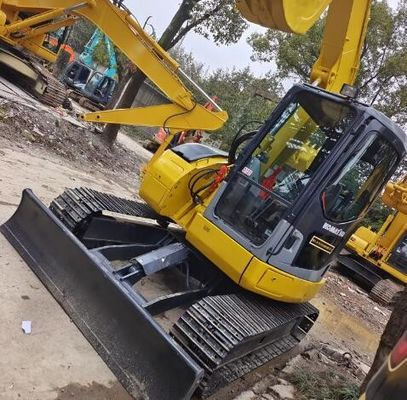 Gebrauchtes Komatsu PC78US Bagger mit 0,34CBM Eimerkapazität und Original-Hydraulikpumpe