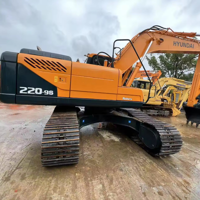 22000 kg Maschinengewicht HYUNDAI R220W-9S in Shanghai mit ORIGINAL Hydraulikzylinder