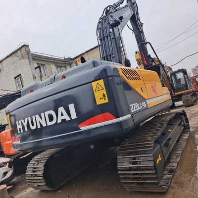 20 Tonnen Betriebsgewicht verwendet Korea Hyundai 215LC-9 Bagger mit TRACK SHOES aus Japan