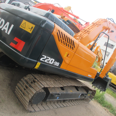 Hohe Betriebseffizienz Südkorea 22 Tonnen Gebrauchtes Hyundai 220 Bagger R220LC-7