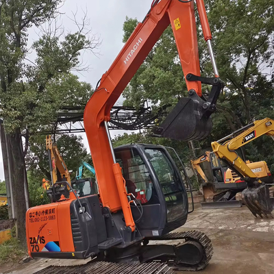 6 Tonnen Hitachi Zx60 Mini Crawler Bagger mit ORIGINAL Hydraulikpumpe und 4TNV98 Motor