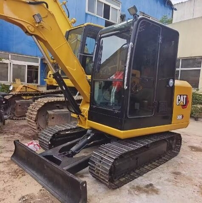 Gebrauchte Baggermaschine Cat 306E2 mit 1200 Arbeitsstunden und Originalhydraulikpumpe