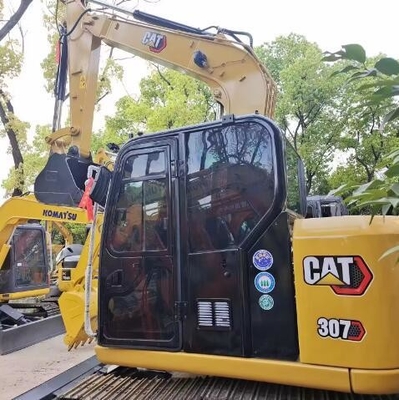 CAT 307D 307D2 307E Bagger mit Originalhydraulikpumpe und -ventil in gutem Zustand