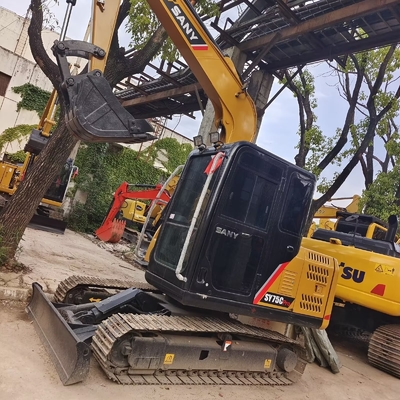 Sany sy75c Mini Bagger in gutem Zustand 7,5 Tonnen Bagger für Ingenieurprojekte