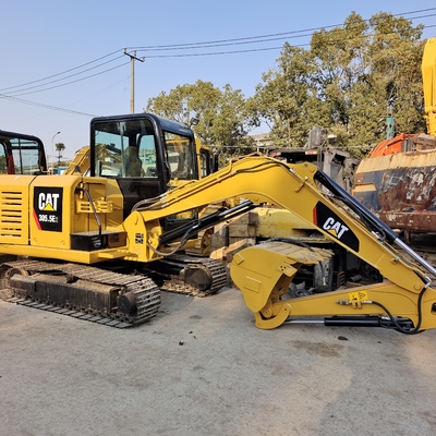 Hydraulischer Bagger der Kategorie Cat305.5e mit maximaler Gräbertiefe von 6810 mm, hergestellt in Japan
