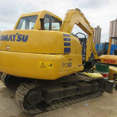 Japan Original Komatsu PC60-7 PC55MR Minibagger 20 Tonnen mit 0,37CBM Eimer Kapazität
