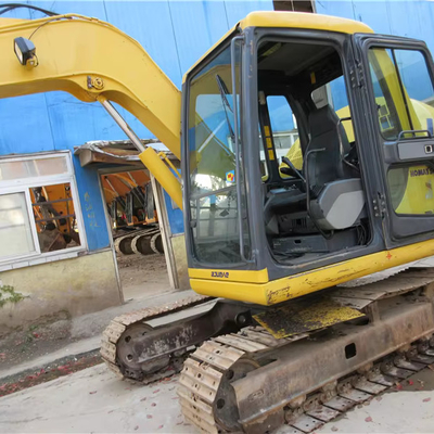 Ölwehrungsmerkmal KOMATSU PC70-8 Second-Hand Bagger mit Original-Hydraulikpumpe