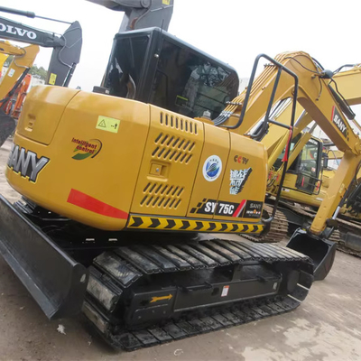 Sany sy75c Bagger in gutem Zustand 7.5 Tonnen Gebrauchtbagger für Bauprojekte