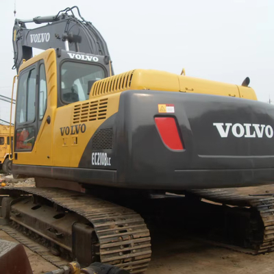 Volvo EC210 Hydraulischer Baggerbagger mit Cummins B5.9-C-Motor mit 1,25-Eimer-Kapazität